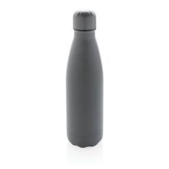 Butelka termiczna 500 ml z nadrukiem Twojego logo, materiał: pp, stal nierdzewna, stal, kolor: szary