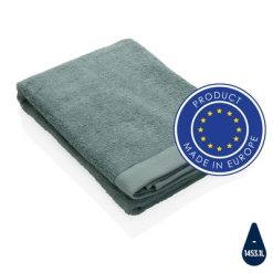 Ręcznik Ukiyo Sakura AWARE™ z nadrukiem Twojego logo, materiał: bawełna, kolor: zielony