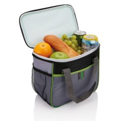 Torba termoizolacyjna z nadrukiem Twojego logo, materiał: poliester, pe, kolor: zielony