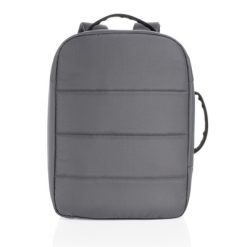 Plecak na laptopa 15,6" AWARE™ RPET z nadrukiem Twojego logo, materiał: rpet, kolor: szary
