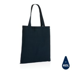 Torba na zakupy AWARE™ z nadrukiem Twojego logo, materiał: bawełna, kolor: niebieski