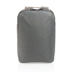 Plecak na laptopa 15,6" AWARE™ RPET z nadrukiem Twojego logo, materiał: rpet, kolor: szary
