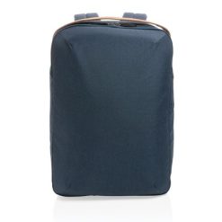 Plecak na laptopa 15,6" AWARE™ RPET z nadrukiem Twojego logo, materiał: rpet, kolor: niebieski