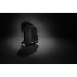 Plecak na laptopa 15,6" Swiss Peak Brooke AWARE™ RPET z nadrukiem Twojego logo, materiał: rpet, kolor: czarny