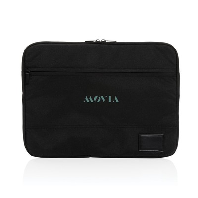 Pokrowiec na laptopa 14" AWARE™ z nadrukiem Twojego logo, materiał: neopren, rpet, kolor: czarny Pokrowiec na laptopa 14" AWARE™ z nadrukiem Twojego logo, materiał: neopren, rpet, kolor: czarny