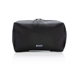 Wielofunkcyjna torba Swiss Peak AWARE™ RPET z nadrukiem Twojego logo, materiał: rpet, kolor: czarny