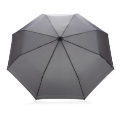 Mały parasol 20.5" AWARE™ RPET z nadrukiem Twojego logo, materiał: metal, rpet, kolor: szary