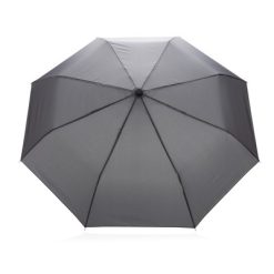 Mały parasol manualny 21" AWARE RPET z nadrukiem Twojego logo, materiał: metal, rpet, kolor: szary