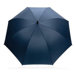 Parasol sztormowy 30" AWARE™ RPET z nadrukiem Twojego logo, materiał: włókno szklane, rpet, kolor: niebieski