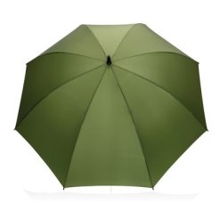 Parasol sztormowy 30" AWARE™ RPET z nadrukiem Twojego logo, materiał: włókno szklane, rpet, kolor: zielony