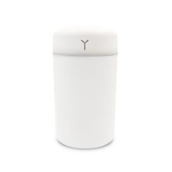 Nawilżacz powietrza, zmieniające kolor podświetlenie | Davian z nadrukiem Twojego logo, materiał: plastik, kolor: biały