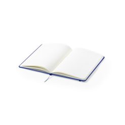 Notatnik A5 RPET z nadrukiem Twojego logo, materiał: poliester, rpet, kolor: niebieski