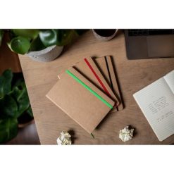 Notatnik ok. A5 | Joshua z nadrukiem Twojego logo, materiał: karton, papier, kolor: czarny