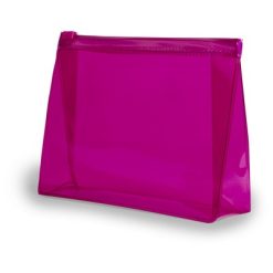 Kosmetyczka z nadrukiem Twojego logo, materiał: pvc, kolor: różowy