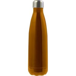 Butelka termiczna 500 ml z nadrukiem Twojego logo, materiał: stal nierdzewna, stal, kolor: pomarańczowy