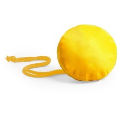 Torba na zakupy, składana z nadrukiem Twojego logo, materiał: poliester, kolor: żółty