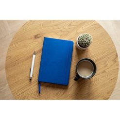 Magnetyczny notatnik A5 | Aurora z nadrukiem Twojego logo, materiał: pu, papier, kolor: biały