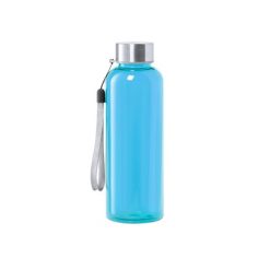 Butelka sportowa 500 ml z nadrukiem Twojego logo, materiał: stal nierdzewna, tritan, stal, kolor: błękitny