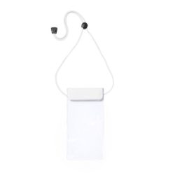 Wodoodporne etui wielofunkcyjne z nadrukiem Twojego logo, materiał: pvc, kolor: biały