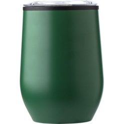 Kubek termiczny 300 ml z nadrukiem Twojego logo, materiał: metal, plastik, kolor: zielony