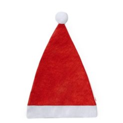 Czapka świąteczna RPET z nadrukiem Twojego logo, materiał: poliester, rpet, kolor: czerwony