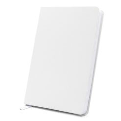 Notatnik A5 | Lars z nadrukiem Twojego logo, materiał: karton, papier, kolor: biały