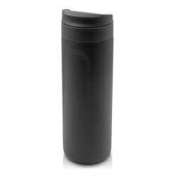 Kubek termiczny 600 ml Air Gifts | Sabe z nadrukiem Twojego logo, materiał: plastik, stal nierdzewna, stal, kolor: grafitowy
