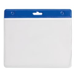 Identyfikator z nadrukiem Twojego logo, materiał: pvc, kolor: niebieski