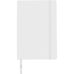 Notatnik ok. A5 z nadrukiem Twojego logo, materiał: karton, pu, papier, kolor: biały