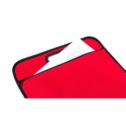 Torba na dokumenty z nadrukiem Twojego logo, materiał: poliester, kolor: czerwony
