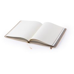 Notatnik A5 z nadrukiem Twojego logo, materiał: pu, kolor: złoty