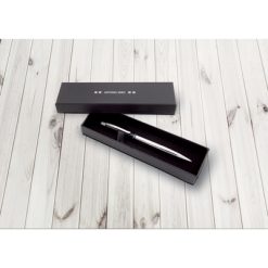 Długopis, touch pen Antonio Miro z nadrukiem Twojego logo, materiał: metal, kolor: czarny