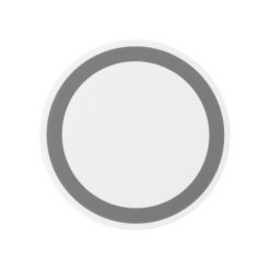 Ładowarka bezprzewodowa 5W z nadrukiem Twojego logo, materiał: plastik, kolor: szary