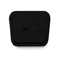 Wskaźnik laserowy USB z nadrukiem Twojego logo, materiał: plastik, guma, kolor: czarny