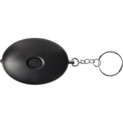 Alarm osobisty z nadrukiem Twojego logo, materiał: plastik, kolor: czarny