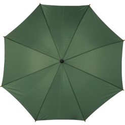 Parasol automatyczny z nadrukiem Twojego logo, materiał: metal, drewno, poliester, kolor: zielony
