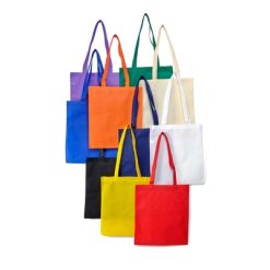 Torba na zakupy | Santrell z nadrukiem Twojego logo, materiał: non-woven, kolor: biały
