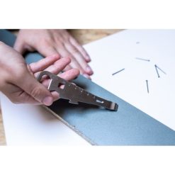 Narzędzie wielofunkcyjne, 7 funkcji | Ash z nadrukiem Twojego logo, materiał: stal nierdzewna, stal, kolor: srebrny