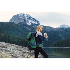 Butelka termiczna 600 ml Air Gifts | Sharon z nadrukiem Twojego logo, materiał: plastik, stal nierdzewna, stal, kolor: biały