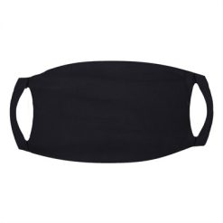 Maseczka wielokrotnego użytku z miejscem na filtr i jonami srebra z nadrukiem Twojego logo, materiał: poliamid, kolor: czarny