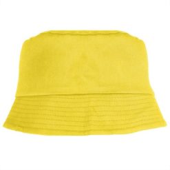 Kapelusz z nadrukiem Twojego logo, materiał: bawełna, kolor: żółty