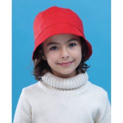 Kapelusz, rozmiar dziecięcy z nadrukiem Twojego logo, materiał: bawełna, kolor: biały