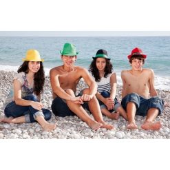 Kapelusz z nadrukiem Twojego logo, materiał: poliester, kolor: biały