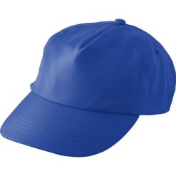 Czapka z daszkiem RPET z nadrukiem Twojego logo, materiał: rpet, kolor: niebieski