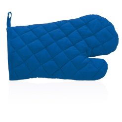Bawełniana rękawica kuchenna z nadrukiem Twojego logo, materiał: bawełna, kolor: granatowy Bawełniana rękawica kuchenna z nadrukiem Twojego logo, materiał: bawełna, kolor: granatowy