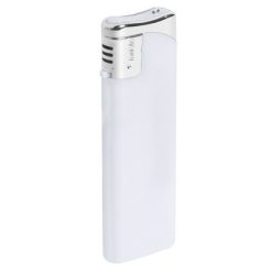 Zapalniczka z nadrukiem Twojego logo, materiał: plastik, as, kolor: biały Zapalniczka z nadrukiem Twojego logo, materiał: plastik, as, kolor: biały