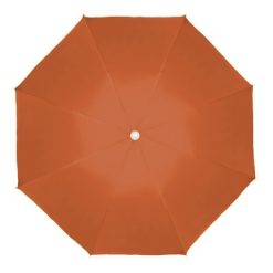 Parasol plażowy z nadrukiem Twojego logo, materiał: nylon, kolor: pomarańczowy