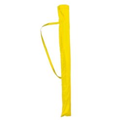 Parasol plażowy z nadrukiem Twojego logo, materiał: nylon, kolor: żółty