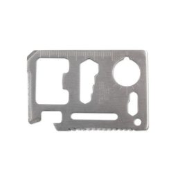 Narzędzie wielofunkcyjne, 11 funkcji | Marlowe z nadrukiem Twojego logo, materiał: stal nierdzewna, stal, kolor: srebrny