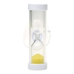 Minutnik pod prysznic z nadrukiem Twojego logo, materiał: pp, kolor: żółty